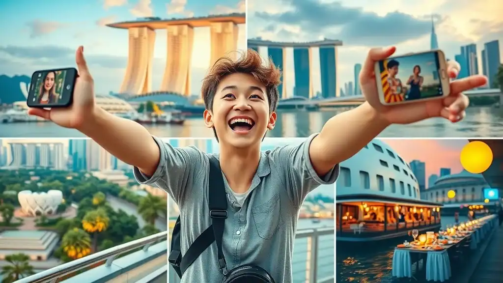 sample singapore day itinerary gardens by the bay marina bay sands tiong bahru street food river cruise