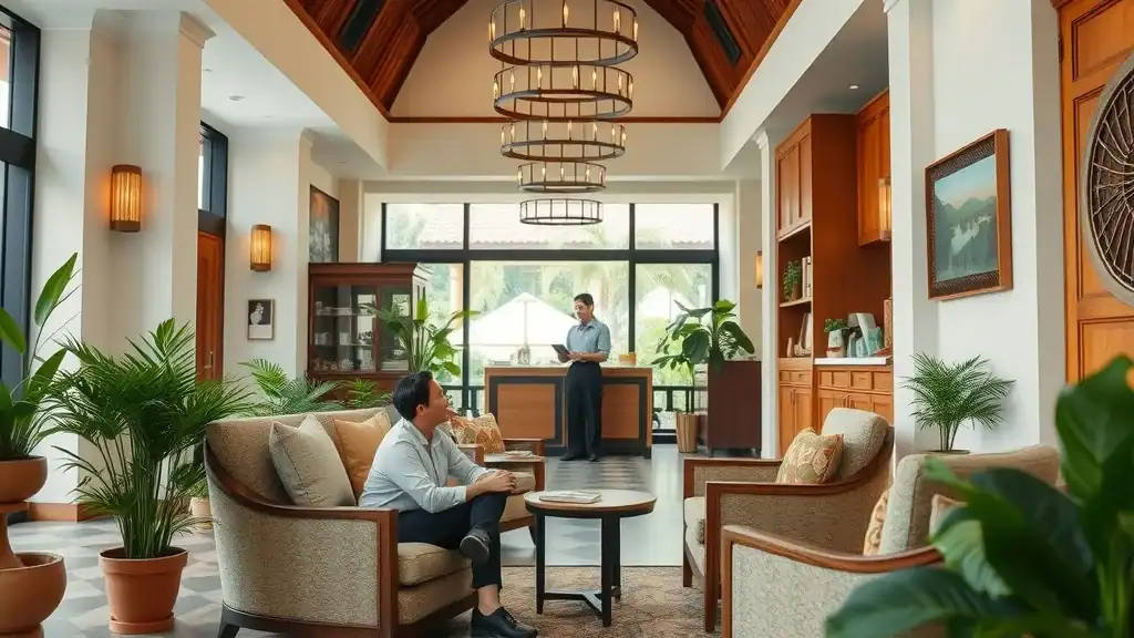 Charming Southeast Asian boutique hotel with easy access for mature travelers, a key recommendation among essential Southeast Asia travel tips.