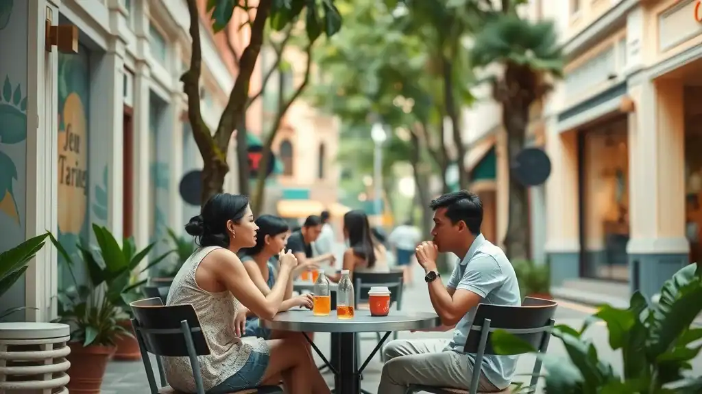 tiong bahru singapore friends coffee art deco architecture hawker centre
