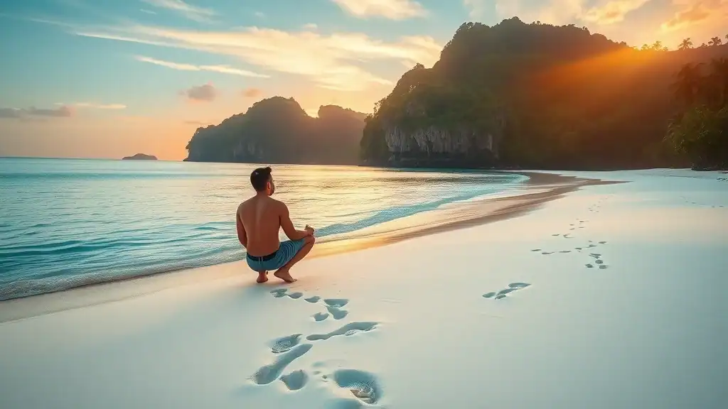 hidden malaysia destinations secluded malaysian beach sunrise alone white sand turquoise water