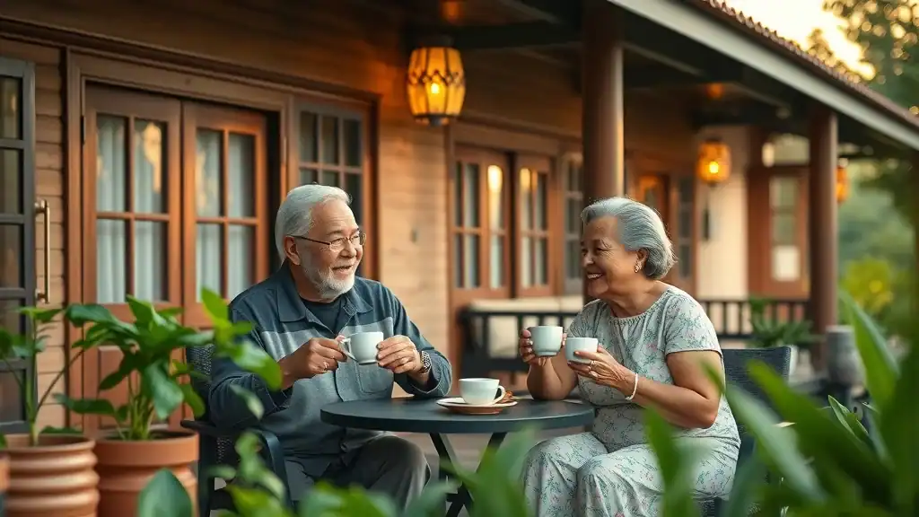 Inviting Southeast Asian guesthouse for mature travelers budget travel southeast asia