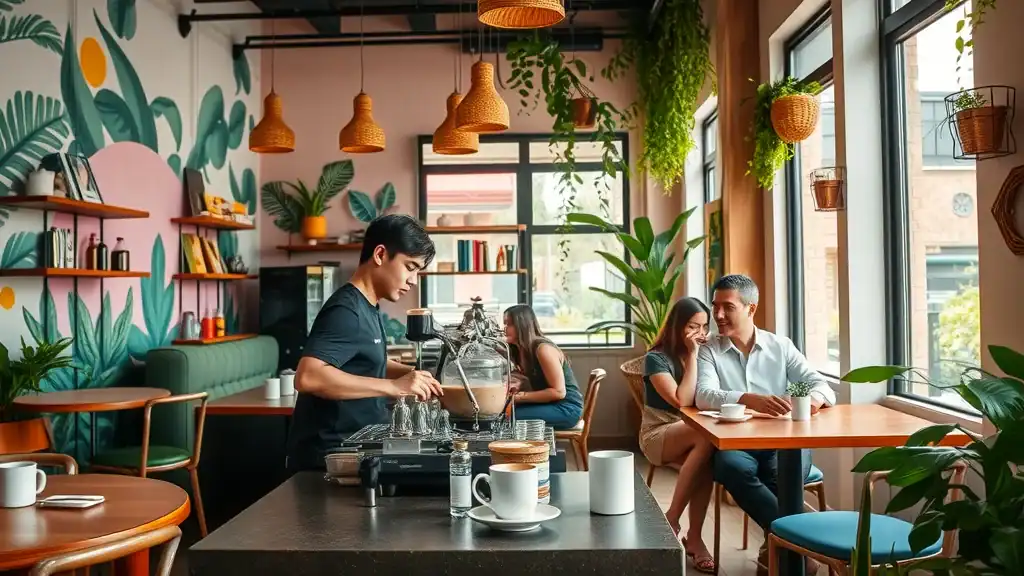 ari chatuchak creative area to stay in bangkok cafe artistic decor