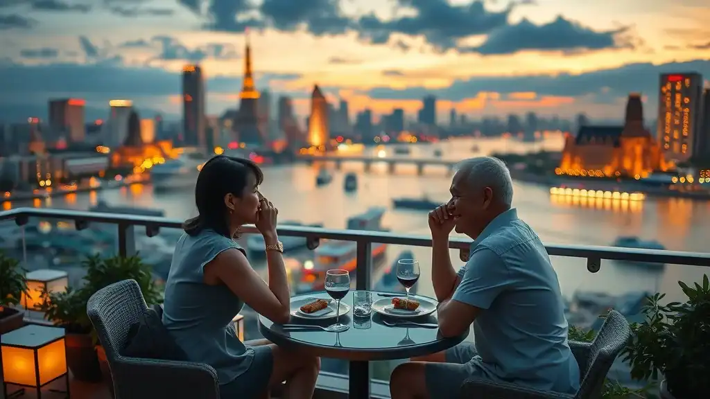 luxury hotel chao phraya river place to stay in bangkok riverside couples city skyline